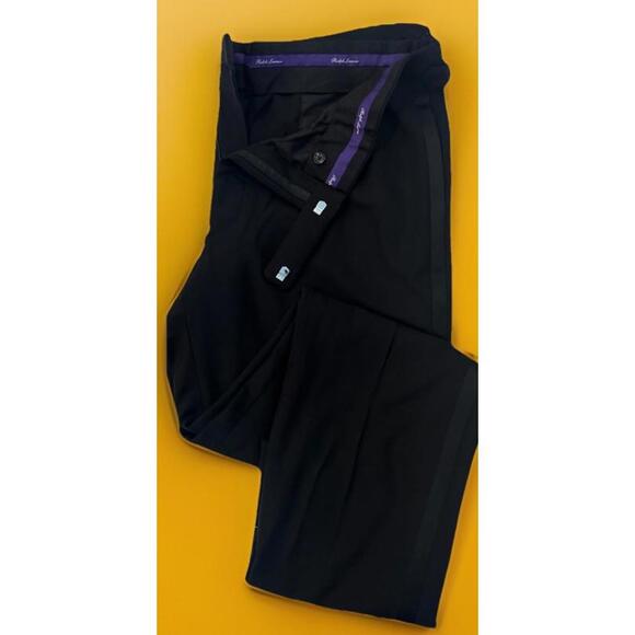 Ralph Lauren Purple Label Other - Ralph Lauren Purple Label Black Pants Size 46L